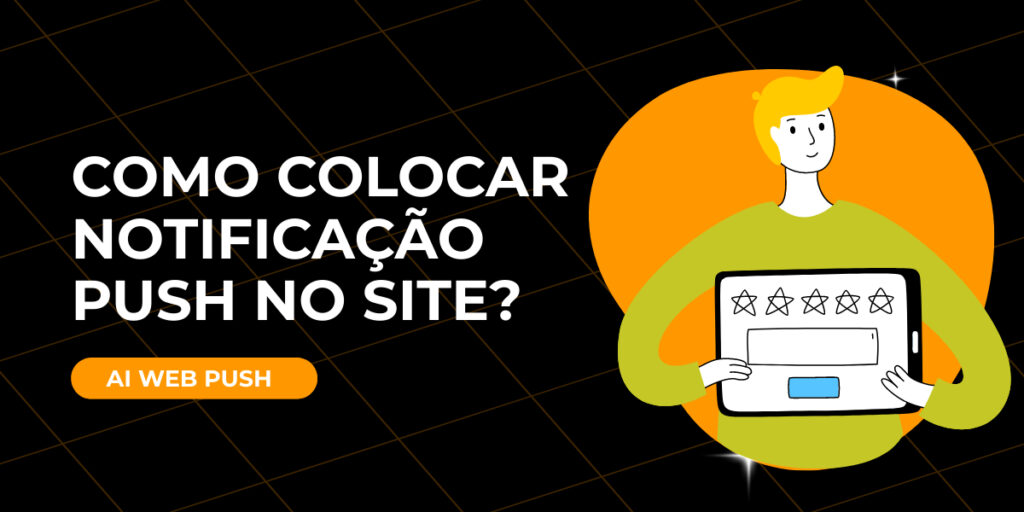como colocar notificação push no site